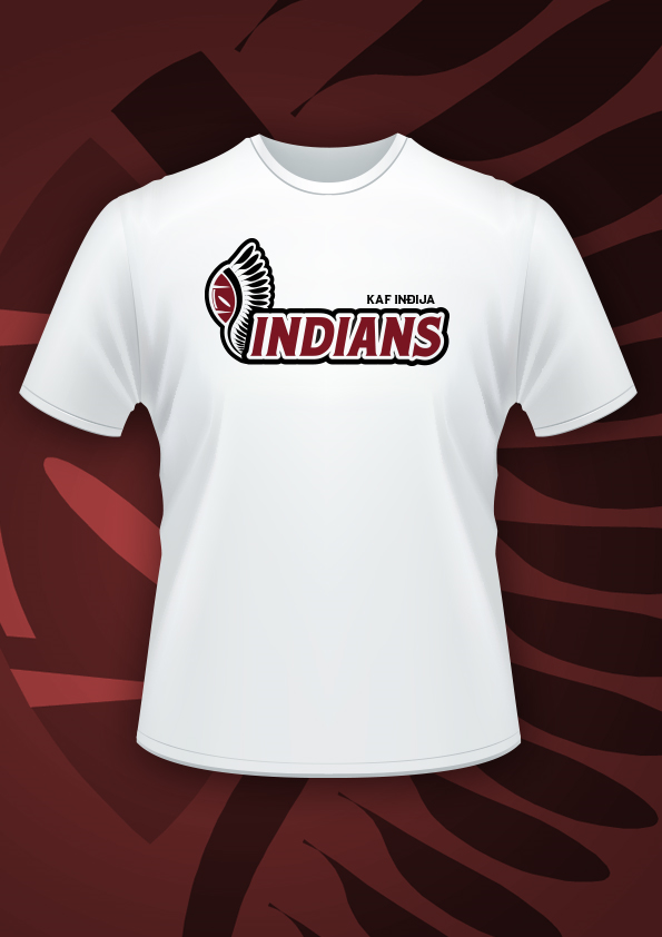 Indians majica 2015 - bela