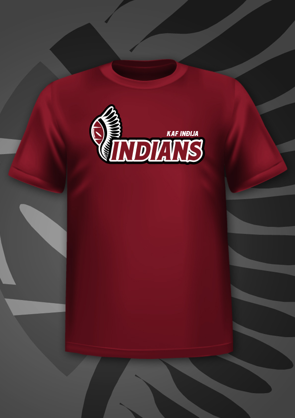 Indians majica 2015 - bordo